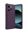 Xiaomi Redmi Note 14 4g Uyumlu Kelvin Kartvizitli Silikon - Derin Mor Belirtilmemiş