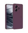 Xiaomi Redmi Note 14 4g Uyumlu Kılıf First Silikon - Mürdüm Belirtilmemiş