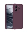 Xiaomi Redmi Note 14 4g Uyumlu Kılıf First Silikon - Mürdüm Belirtilmemiş