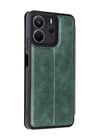 Xiaomi Redmi Note 14 4g Uyumlu Kılıf Flip Cover - Koyu Yeşil Belirtilmemiş