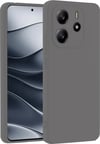 Xiaomi Redmi Note 14 4g Uyumlu Kılıf First Silikon - Gri Belirtilmemiş
