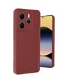 Xiaomi Redmi Note 14 4g Uyumlu Kılıf Viera Silikon - Bordo Belirtilmemiş