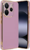 Xiaomi Redmi Note 14 4g Uyumlu Kılıf Volet Silikon - Mor Belirtilmemiş