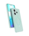 Xiaomi Redmi Note 14 4g Uyumlu Regal Magsafe Standlı Kapak - Su Yeşili Belirtilmemiş