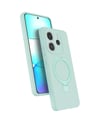 Xiaomi Redmi Note 14 4g Uyumlu Regal Magsafe Standlı Kapak - Su Yeşili Belirtilmemiş