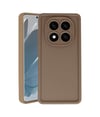Xiaomi Redmi Note 14 Pro 4g Uyumlu Kılıf Viera Silikon - Kahverengi Belirtilmemiş