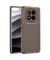 Xiaomi Redmi Note 14 Pro 4g Uyumlu Kılıf Auto Focus Karbon Kapak - Gri Belirtilmemiş