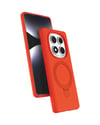 Xiaomi Redmi Note 14 Pro 4g Uyumlu Regal Magsafe Standlı Kapak - Turuncu Belirtilmemiş