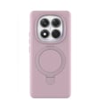 Xiaomi Redmi Note 14 Pro 4g Uyumlu Regal Magsafe Standlı Kapak - Açık Pembe Belirtilmemiş