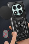 Xiaomi Redmi Note 14 Pro 5g Uyumlu Kılıf Pars Lens Yüzüklü Silikon - Yeşil Belirtilmemiş