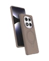 Xiaomi Redmi Note 14 Pro 5g Uyumlu Regal Magsafe Standlı Kapak - Çöl Titanyum Belirtilmemiş