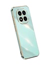 Xiaomi Redmi Note 14 Pro Plus Uyumlu Kılıf Volet Silikon - Açık Yeşil Belirtilmemiş
