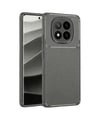 Xiaomi Redmi Note 14 Pro Plus Uyumlu Kılıf Auto Focus Karbon Kapak - Gri Belirtilmemiş