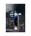 Xiaomi Redmi Note 14 Pro Plus Uyumlu Kılıf Pars Lens Yüzüklü Silikon - Kırmızı Belirtilmemiş