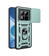 Xiaomi Redmi Note 15 Pro 5g Uyumlu Pars Lens Yüzüklü Silikon - Yeşil Belirtilmemiş