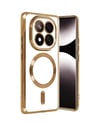 Xiaomi Redmi Note 15 Pro Plus 5g Uyumlu Kross Magneticsafe Kapak - Gold Belirtilmemiş