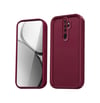Xiaomi Redmi Note 8 Pro Uyumlu Kılıf Viera Silikon - Bordo Belirtilmemiş
