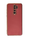 Xiaomi Redmi Note 8 Pro Uyumlu Kılıf Volet Silikon - Kırmızı Belirtilmemiş