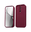 Xiaomi Redmi Note 8 Pro Uyumlu Kılıf Viera Silikon - Bordo Belirtilmemiş