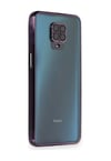 Xiaomi Redmi Note 9 Pro Uyumlu Kılıf Lensli Silikon - Mor Belirtilmemiş