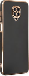 Xiaomi Redmi Note 9 Pro Uyumlu Kılıf Volet Silikon - Siyah Belirtilmemiş