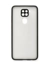 Xiaomi Redmi Note 9 Uyumlu Kılıf Montreal Silikon Kapak - Siyah Belirtilmemiş