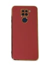 Xiaomi Redmi Note 9 Uyumlu Kılıf Volet Silikon - Kırmızı Belirtilmemiş