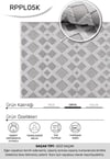 Youdayhomecollection Masal Model Oturma Odası Halısı 1bej 200 x 450