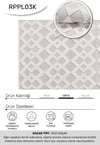 Youdayhomecollection Masal Model Oturma Odası Halısı 1bej 200 x 450