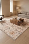 Youdayhomecollection Parma Model Oturma Odası Halısı 1bej 200 x 200