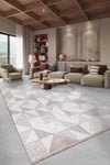 Youdayhomecollection Valoria Model Oturma Odası Halısı 1bej 160 x 450