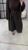 Asimetrik Kesim Pantolon | Acı Kahve