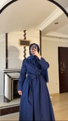Bağlamalı Elbise | Lacivert