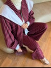 Çizgili Takım | Bordo