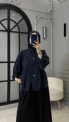 Flared Ceket | Lacivert