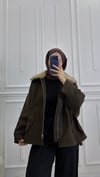 Kürk Detay Kap | Kahve