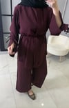 Lenora 3'lü Takım | Mürdüm
