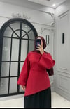 Poplin Asimetrik Bluz