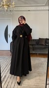 Poplin Elbise | Siyah