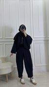 Premium Bomber Ceket Takım | Lacivert