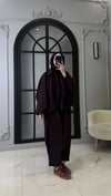 Premium Bomber Ceket Takım | Mürdüm