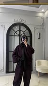 Premium Bomber Ceket Takım | Mürdüm