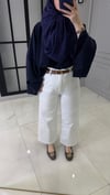 Premium Kalıp Jean | Beyaz