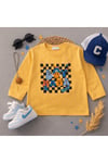 Boy Mama Slogan Baskılı Unisex Sweatshirt