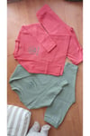 Milo+Sol Önü Cepli Kaşkorse Unisex 2'li Takım – Bebek Takım (6–18 Ay)
