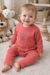 Milo+Sol Önü Cepli Kaşkorse Unisex 2'li Takım – Bebek Takım (6–18 Ay)