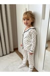 Milo+Sol Organik Pamuk Kız Çocuk Pijama Takımı – 2-6 Yaş | %100 Dokuma Kumaş