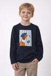 Navy Coffee Mood Unisex Basic Sweatshirt