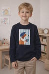 Navy Coffee Mood Unisex Basic Sweatshirt