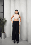 BEL LASTİKLİ DABIL PANTOLON